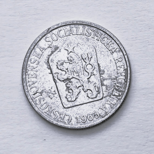 25 haléř 1963 Československo — foto 2