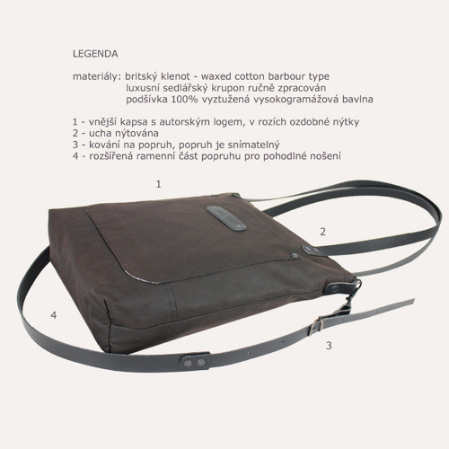Černá dámská crossbody kabelka HARMONY 2 — foto 4