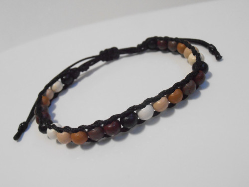 *Wrap dřevěný náramek* - Unisex — foto 3