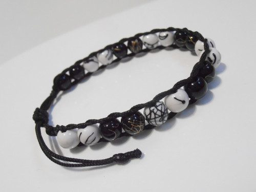 *Wrap korálkový náramek* - Unisex — foto 2