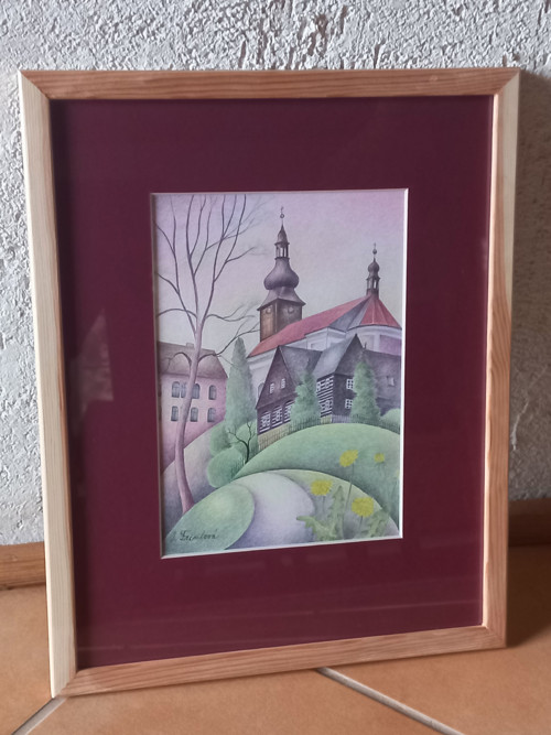 V Srbské Kamenici - obraz — foto 2