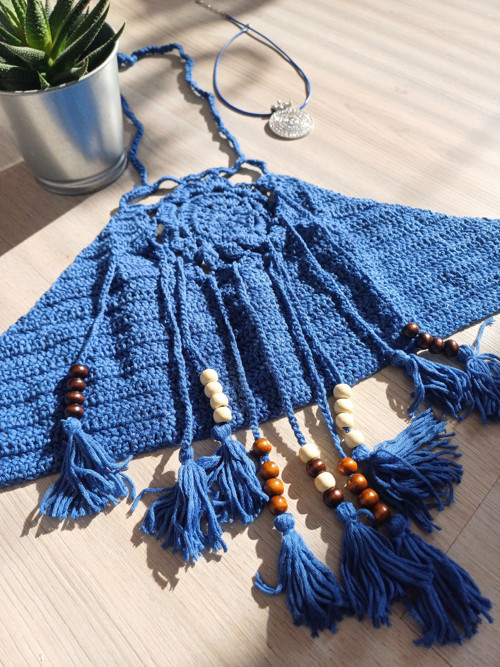 Boho Top Háčkovaný — foto 2