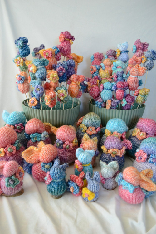 Zápich pletený zajíček — foto 2
