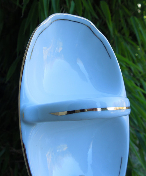 Retro porcelánová slánka — foto 3