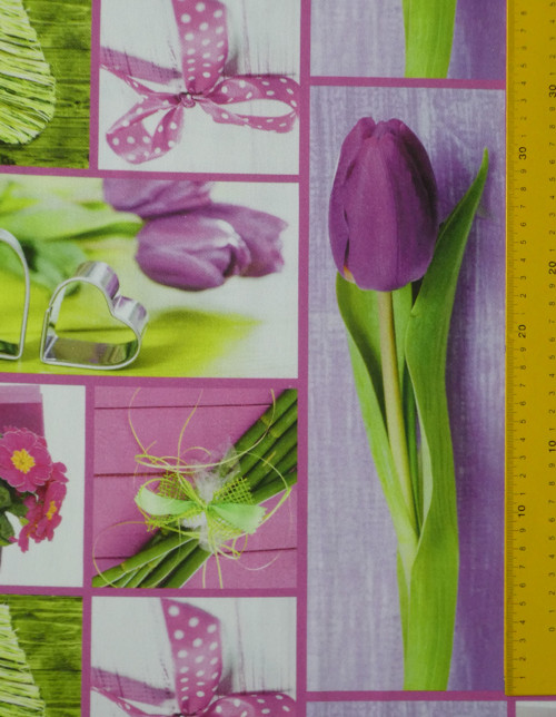 Látka Tulipán digi — foto 3