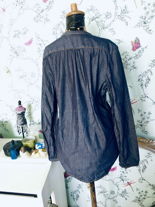 Tunika retro jeans — foto 5