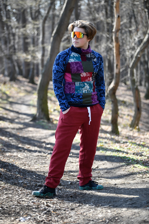 Lněné pánské kalhoty na pohodu...Velikost L — foto 2