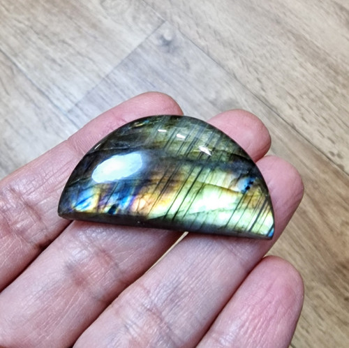 Labradorit, ID M4753, 40x22 mm — foto 4