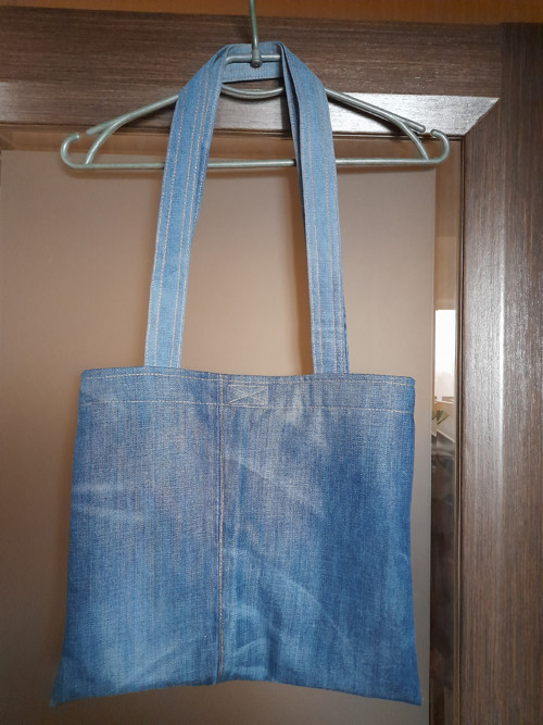 Džínová taška - recyklace — foto 3