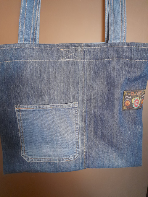 Džínová taška - recyklace — foto 2