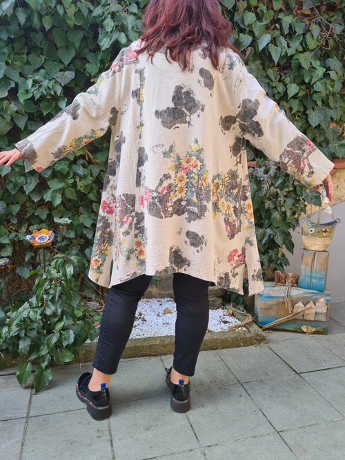 Boho kabát, XL/XXL — foto 4