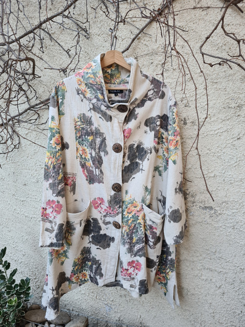 Boho kabát, XL/XXL — foto 5