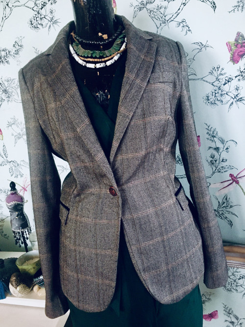 Sako dandy, záplaty na rukávech — foto 2