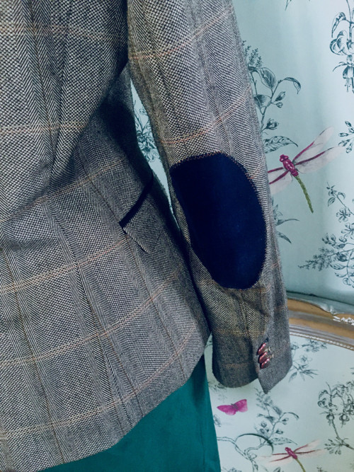 Sako dandy, záplaty na rukávech — foto 5