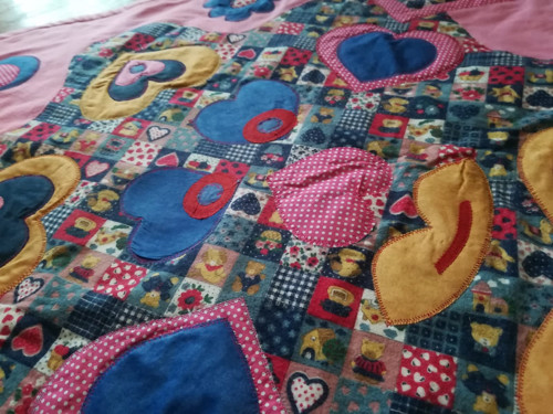 Patchworková deka -od srdíčka do pohádky — foto 3