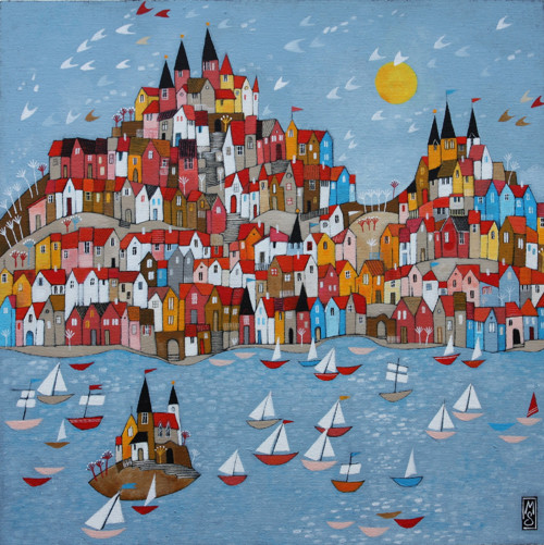 Slaná vůně léta ... 50x50cm — foto 3