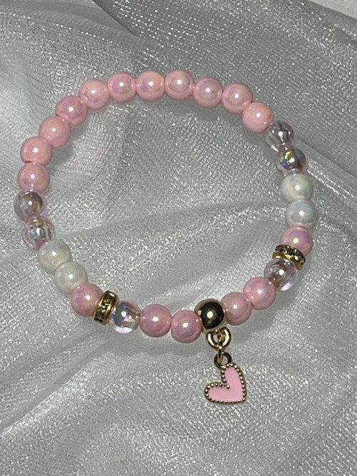 Náramek dětský v sadě - Dvě srdce — foto 3