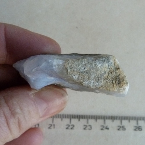 Chalcedon krajkový surový- 4,4 cm — foto 6