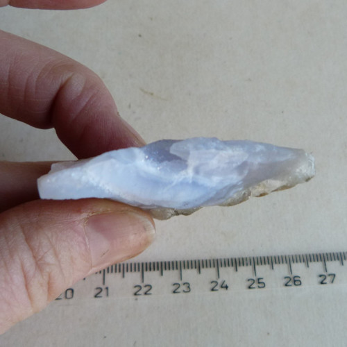 Chalcedon krajkový surový - 5,2 cm — foto 6