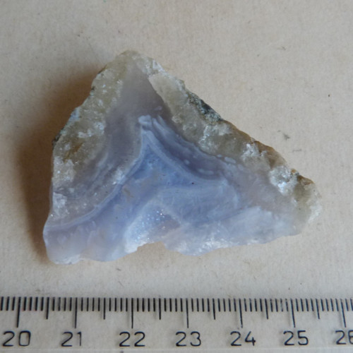 Chalcedon krajkový surový - 5,2 cm — foto 4