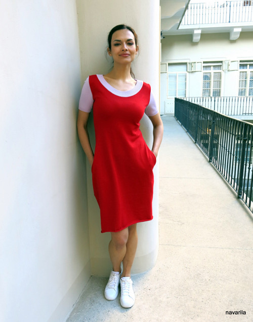 MAYA - trojbarevné letní šaty — foto 2
