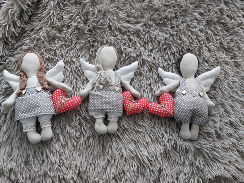 Set šitých andílků — foto 2