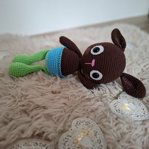 Háčkovaný zajíček Emánek — foto 3