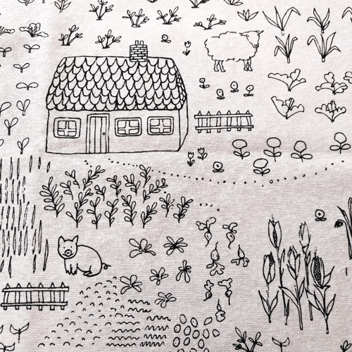 NA FARMĚ - Ubrus 83 x 83 cm — foto 6
