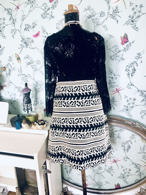 Sukně boho vyšívaná — foto 3