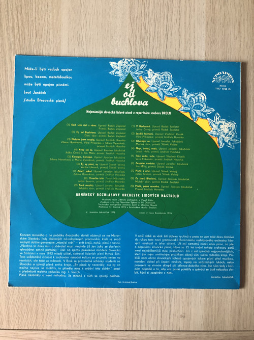 LP "ej od Buchlova" — foto 2