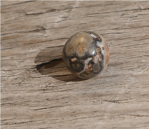 Kulička - jaspis leopardí 10,1 mm V867 — foto 2