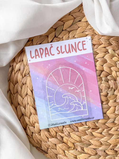 Lapač slunce suncatcher - západ slunce — foto 2