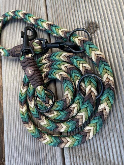 Přepínací paracord vodítko - 1,5 m — foto 2