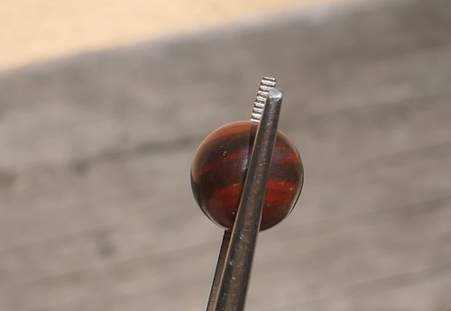 Kulička 10 mm - tygří ruda V877 — foto 2