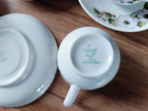 Porcelánová mokka souprava — foto 2
