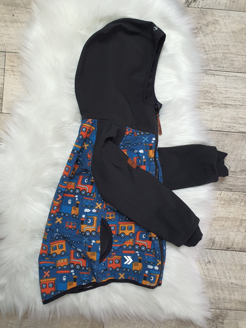 Softshellová bunda s vláčky — foto 6