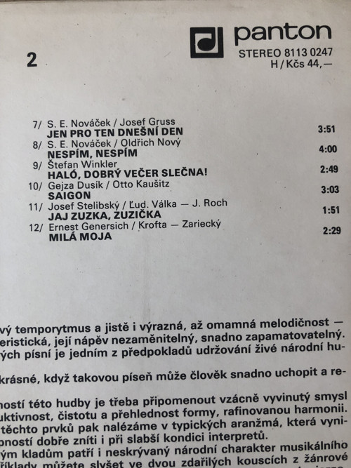LP "Originální pražský synkopický orchestr" — foto 4