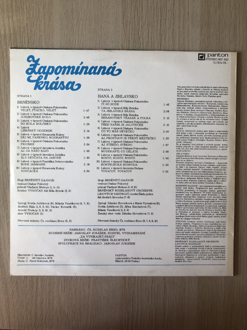 LP "Zapomínaná krása" — foto 2