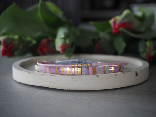 Set Náramků; Mauve — foto 2
