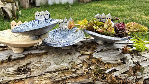 Minizáhradka keramická — foto 2