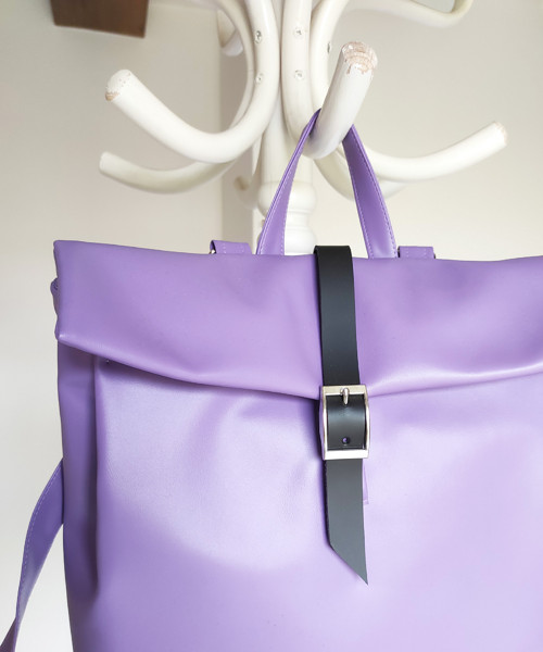Trinity street backpack lila — foto 2