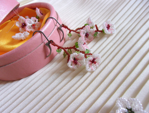 Náušnice - Sakura — foto 3
