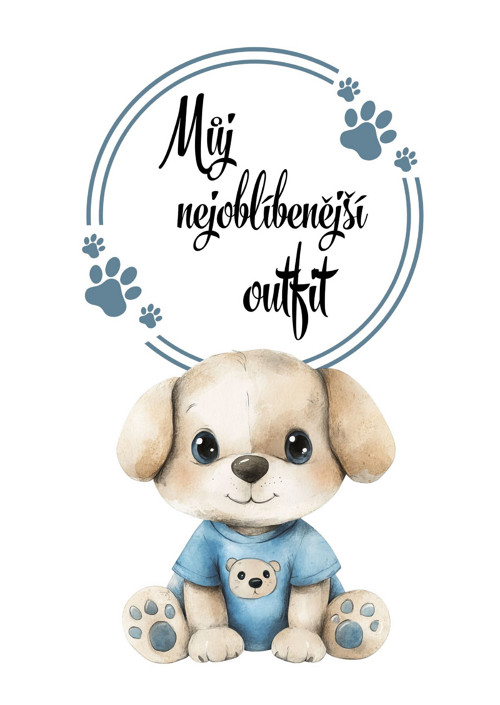 Milníkové kartičky - roztomilý pejsci — foto 2