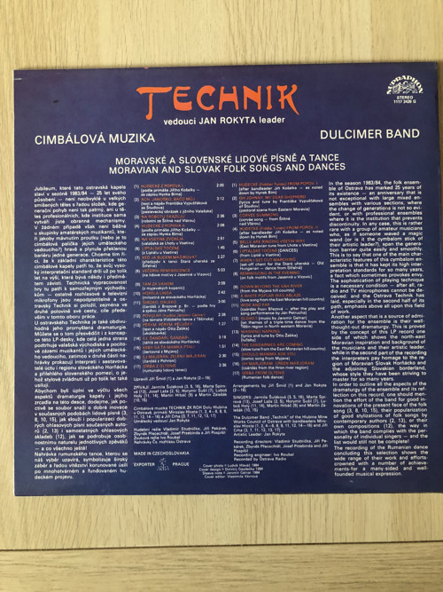 LP "Technik" cimbálovka — foto 2