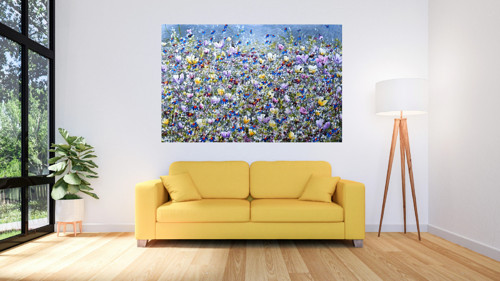 Na louce.......120x80cm — foto 2