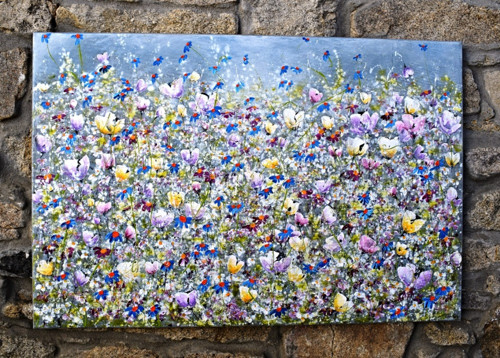 Na louce.......120x80cm — foto 3