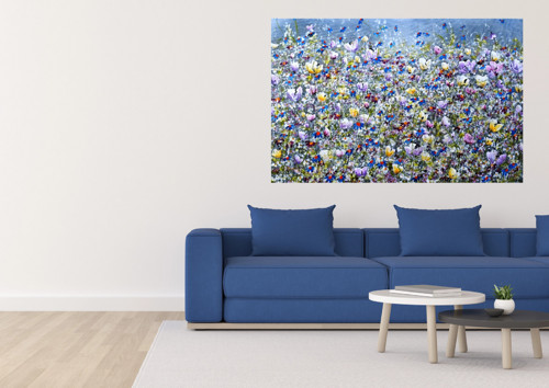 Na louce.......120x80cm — foto 6