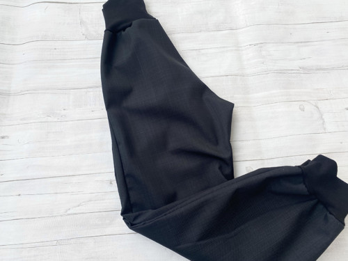 Softshell kalhoty Basic černé/reflex Jaro — foto 3