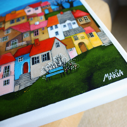 Bez mráčku ... 40x40cm — foto 6