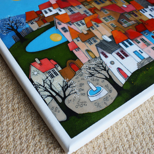 Bez mráčku ... 40x40cm — foto 5